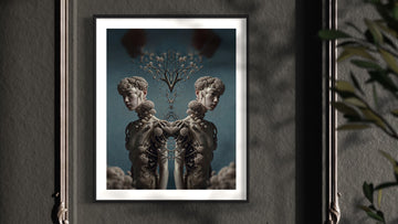 Entwined Framed & Mounted Print