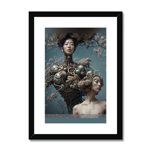Blossom in Hue Framed & Mounted Print